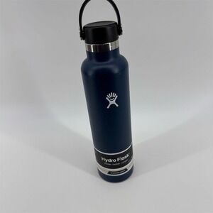 Hydro Flask 24 Oz Blue Water Bottle Leak-Proof Insulated